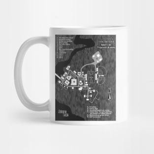 Adrian's Undead Diary ALPA map Mug